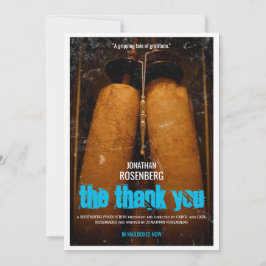 Bar Mitzvah Movie Vielen Dank Dankeskarte