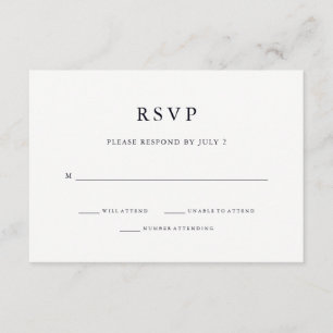Bar Mitzvah oder Bat Mitzvah UAWG RSVP Karte