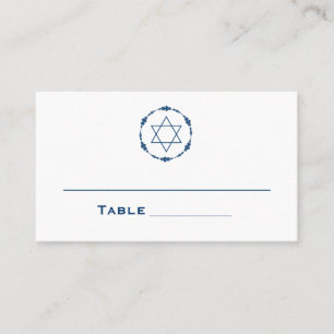 Bar Mitzvah Sitzkarten Tafelkarten Platzkarten