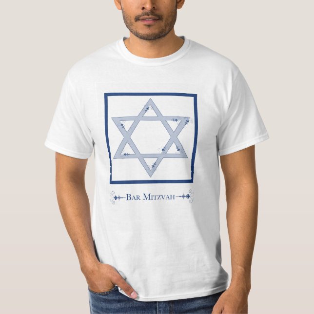 Bar mitzvah (Stern der blühenden Eleganz) T-Shirt (Vorderseite)