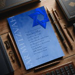 Bar Mitzvah Stylish Blue Star von David Ombre Einladung<br><div class="desc">Bar Mitzvah und Bat Mitzvah laden Sets von Umua entworfen ein. Gedruckt und ausgeliefert von Zazzle oder seinen Partnern.</div>