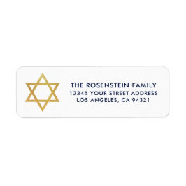 Bar Mitzvah und Bat Mitzvah Blue Gold Adresse
