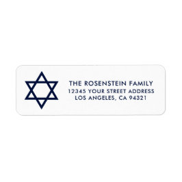 Bar Mitzvah und Schläger Mitzvah blaue weiße