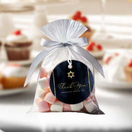 Bar Mitzvah Watercolor Gefäldemarken | Abstraktes  Geschenkanhänger