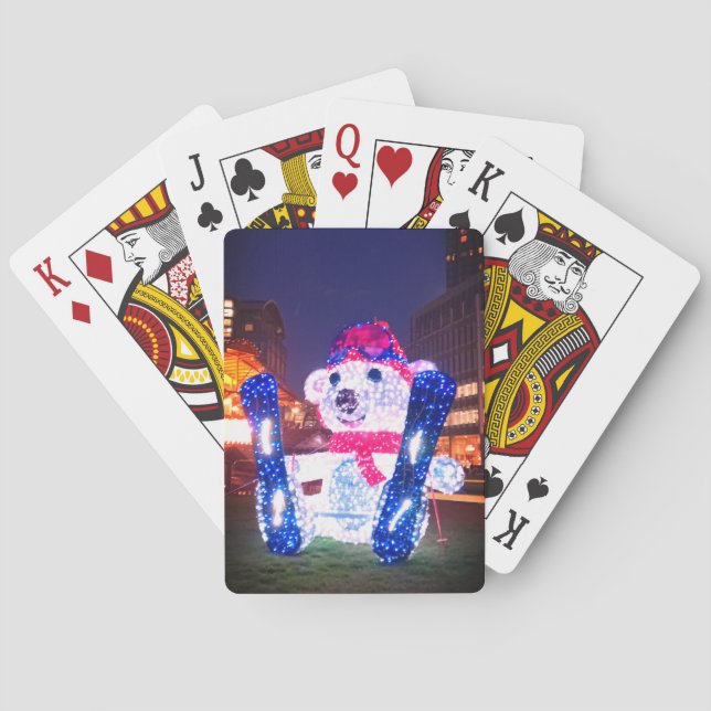 Bär oben spielkarten (Rückseite)