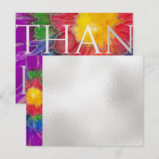 Bar ou Merci Bat mitzvah Élégant floral encré