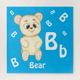 Bär personalisieren ABC: Letter B - Fügen Sie Ihre
