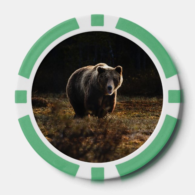 Bär Pokerchips (Vorderseite)
