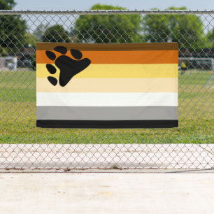 Bär-Pride-Flagge Banner