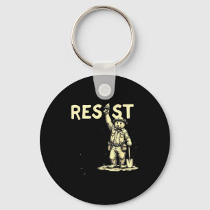 Bär Resist T-Shirt.png Schlüsselanhänger