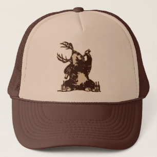 Bär, Rotwild, betrunkener Bär? Truckerkappe