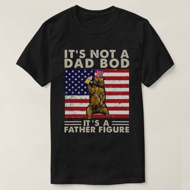 Bär seinen nicht einen Vater, sondern seinen Vater T-Shirt (Design vorne)