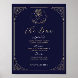 Bar Sign Tarot Schild Hochzeitsempfehlung Sterne H