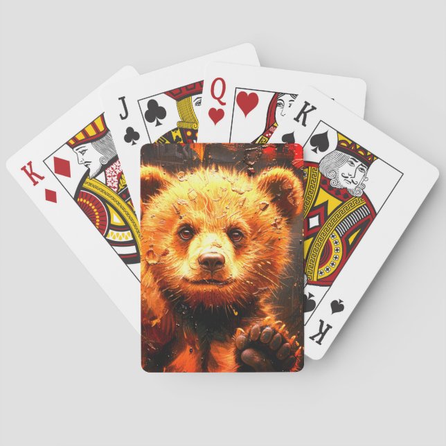 Bär Spielkarten (Rückseite)