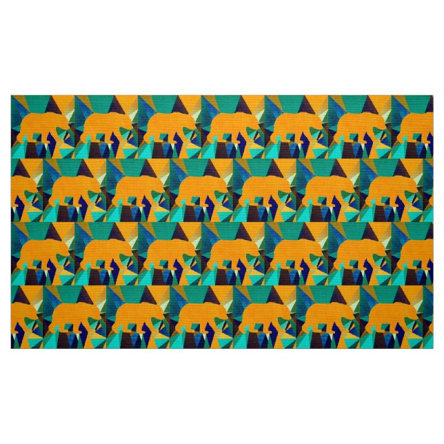 Bär Stoff (Fat Quarter (45,7 x 55,9 cm))