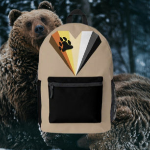 Bär Stolz Herz Rucksack