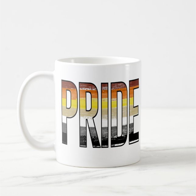 Bär Stolz Wort Kaffeetasse (Links)