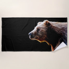 Bär Strandtuch