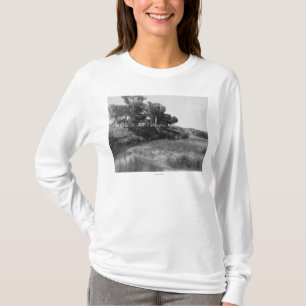 Bar-T-Shirt-Ranch auf Hut-Nebenfluss-Fotografie T-Shirt