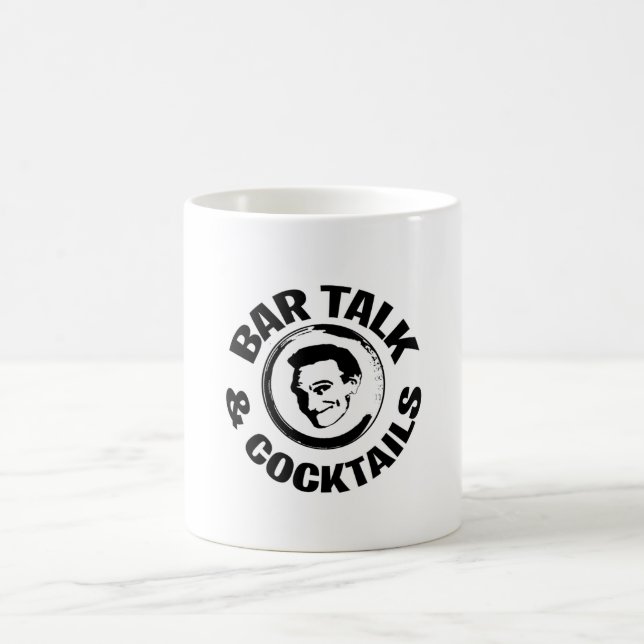 Bar Talk & Cocktails Café Mug (Centre)