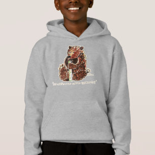 Bär überlegt Winterschlaf Hoodie