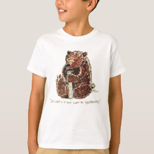 Bär überlegt Winterschlaf T-Shirt