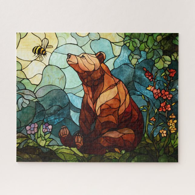 Bär- und Bienenrätsel (Horizontal)