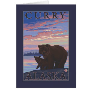 Bär und CUB - Curry, Alaska
