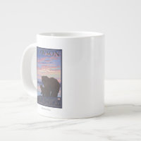 Bär und Cub - Dawson, Alaska