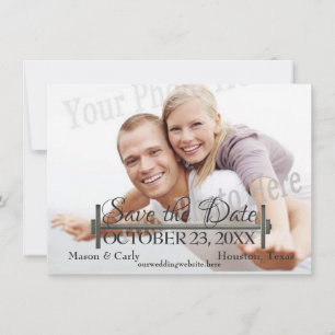 Bar und Foto Save the Date