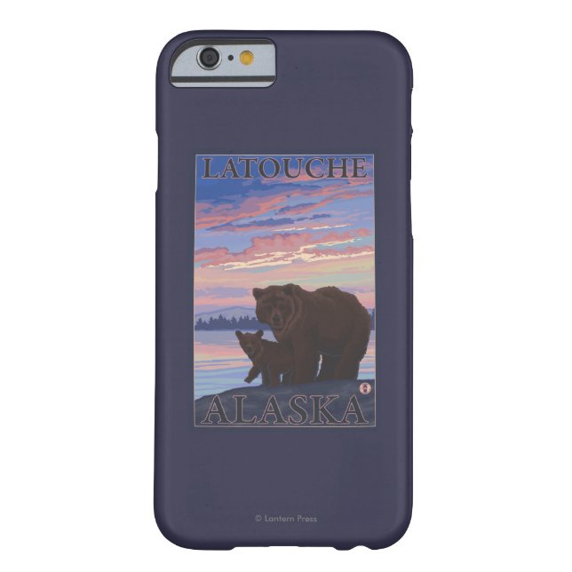 Bär und Keule - Latouche, Alaska Case-Mate iPhone Hülle (Rückseite)