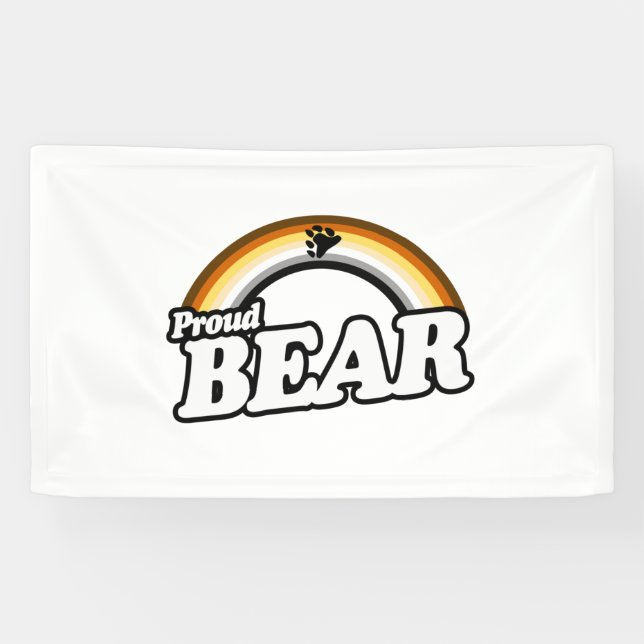 Bär und Stolz Banner (Horizontal)