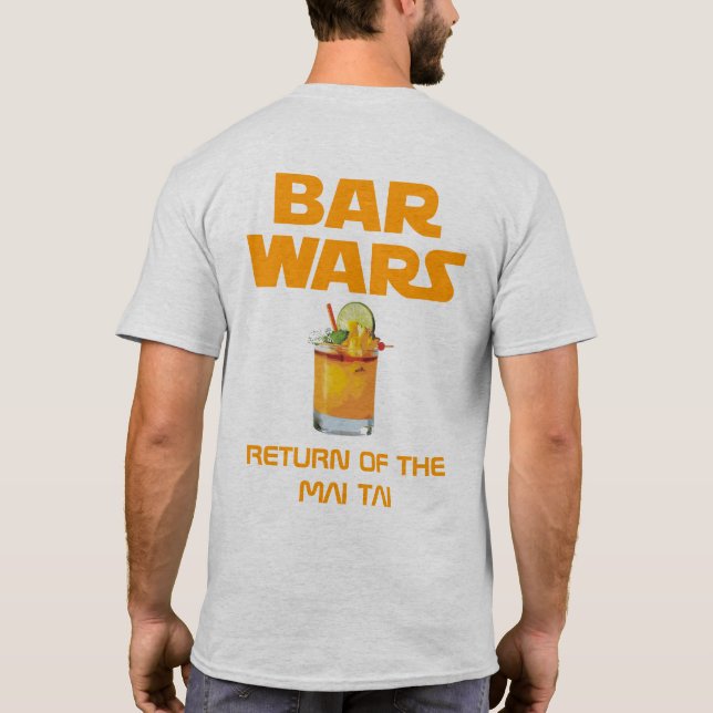 BAR WARS T - SHIRT (Rückseite)