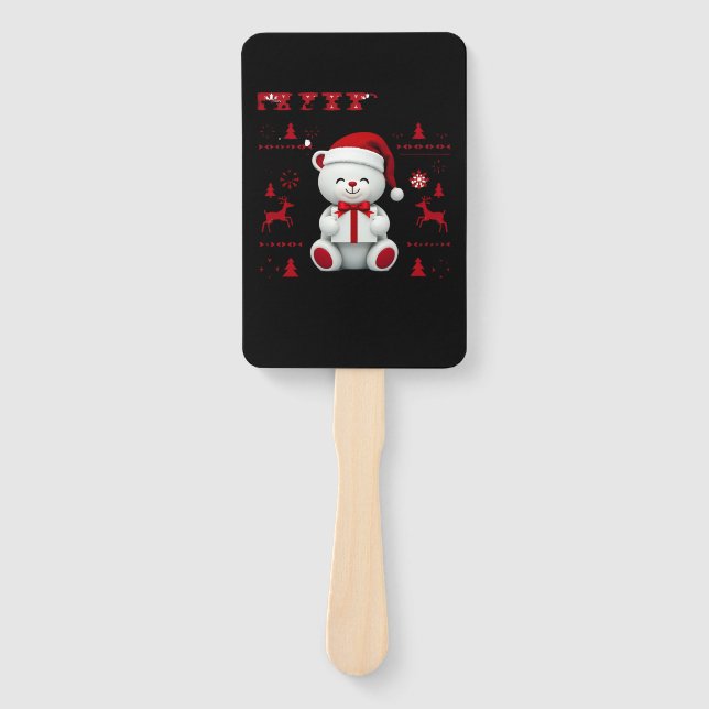 Bär Weihnachten Weihnachten (2) Fächer (Vorderseite)