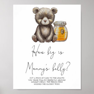 Bär - Wie groß ist das Bauchspiel von Mama? Poster