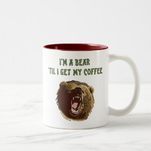 Bär Will Kaffee Zweifarbige Tasse