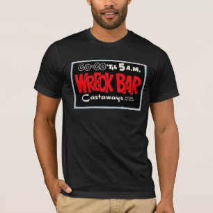 Bar WRECK CASTAWAYS MIAMI BEACH T - SHIRT