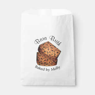 Bara Brith Wales Welsh Bread Fruit Loaf gebacken v Geschenktütchen
