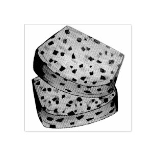 Bara Brith Welsh Speckled Brot Frucht Loaf UK Food Gummistempel