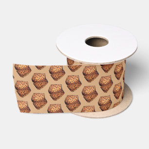 Bara Brith Welsh Speckled Brot Frucht Loaf UK Food Satinband