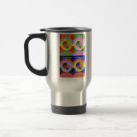 Barack 08 Pop-Kunst Reise-Tasse