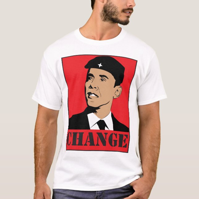 Barack Änderung T-Shirt (Vorderseite)