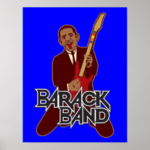 Barack Band-Druck Poster