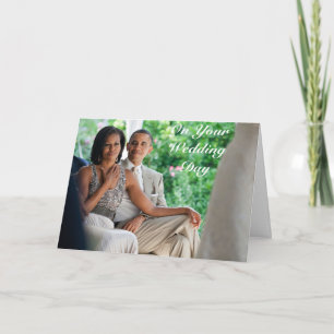 Barack et Michelle Mariage - Carte
