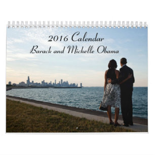 Barack et Michelle Obama 2016 - Calendrier