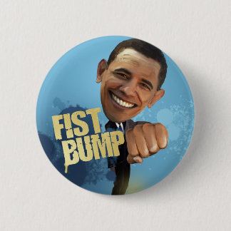 Barack Faust-Stoß Button