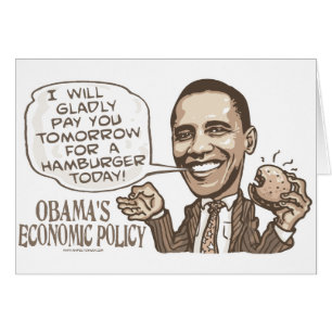 Barack Hamburger, der Anti-Obama-Gang isst