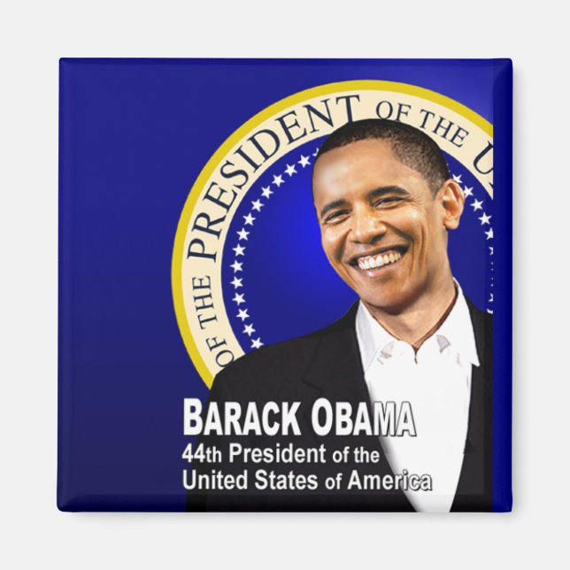 Barack ist 44 Magnet (Vorne)