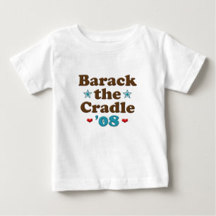 Barack le T-shirt de bébé d'Obama du berceau 08