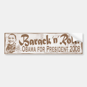 Barack N Rollenhomeboy-Autoaufkleber Autoaufkleber